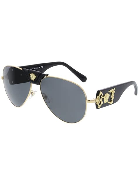 versace gold aviators|Versace aviator sunglasses for men.